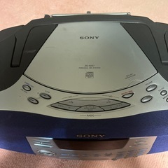 SONY MDラジカセの画像