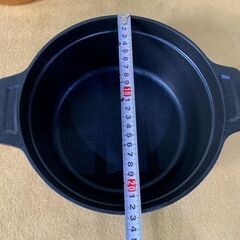 詳細不明　中古　調理器具　3点まとめ　鍋　ビジョン クックポット 耐熱ガラス容性　5.5L など　の画像