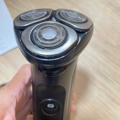 ジャンク　ヤーマン 電気シェーバー ホットシェイブ 電動 髭剃り メンズ YJEC0B ブラックの画像
