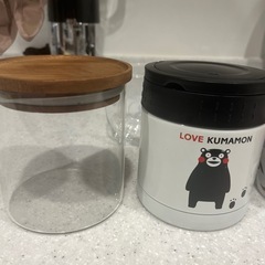 スープジャー フードポット リラックマ スヌーピー ムーミン くまモン 保温弁当箱 木製蓋 ガラス容器 マグカップ ペアグラスの画像