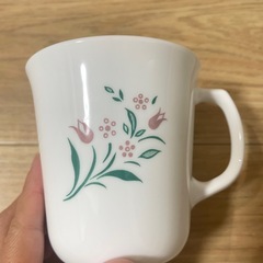 コーニング　CORNING カップ　ペアカップ　ヴィンテージカップ 食器 マグカップの画像