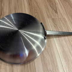 【未使用】KIPROSTAR 業務用アルミフライパン 大 30cmの画像