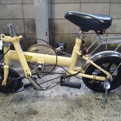 極小径車　pezz　小径自転車　ミニベロ　 車載可能　フルノーマルでは有りません　前オーナーによる部品交換整備改造有の画像