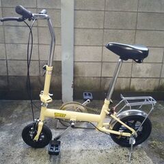 極小径車　pezz　小径自転車　ミニベロ　 車載可能　フルノーマルでは有りません　前オーナーによる部品交換整備改造有の画像