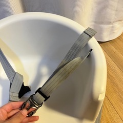 リッチェル　ベビーチェア　ホワイトの画像