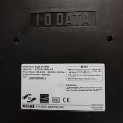 TFT液晶モニター LCDｰA174VB IO-DATAの画像