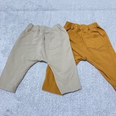 GU サマナルパンツ 80サイズ　２本まとめ売りの画像