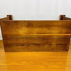 【ヴィンテージ】置き床間 無垢材 民芸家具 サイズ:横幅88cm×奥行36.5cm×高さ45cmの画像