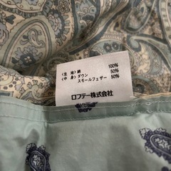 掛け布団（薄め）
の画像