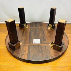 サカベ 折りたたみ 丸机 ちゃぶ台の画像