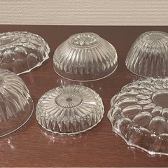 いろいろガラス食器の画像