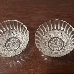 ガラス食器2点の画像