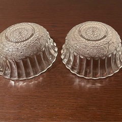 ガラス食器2点の画像