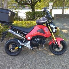 ホンダグロム　jc61　オーバーレーシングマフラー付きの画像