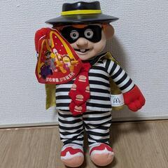 マクドナルド香港 ハンバーグラー ビニールヘッド ぬいぐるみ人形 27センチ 1997 紙タグ付き
の画像