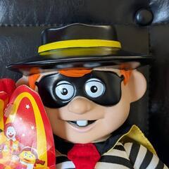 マクドナルド香港 ハンバーグラー ビニールヘッド ぬいぐるみ人形 27センチ 1997 紙タグ付き
の画像