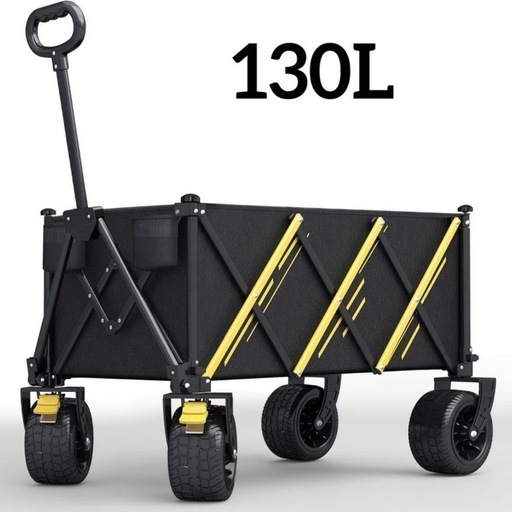 新品 未使用　キャリーワゴン アウトドア 耐荷重180KG 大容量 キャリーカート キャンプ