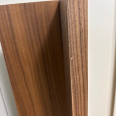 無印良品壁につけられる家具　ウォールナット一式　の画像