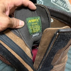 AVIREX  YAMATO ブーツ　クレイジーホース　25センチ
の画像