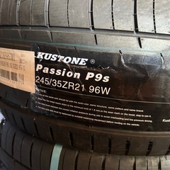 新品!!245/34ZR21夏タイヤゴム4本セットの画像