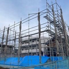 鳶工事　足場工事　設備（水廻り配管等）の画像