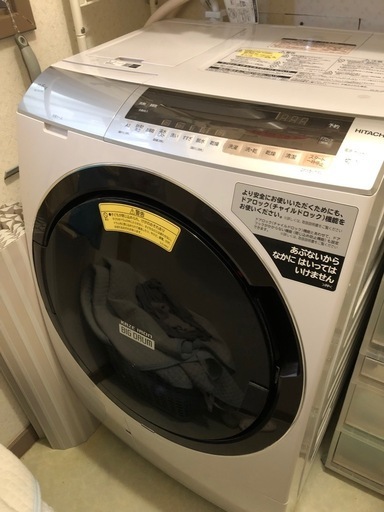 日立 BD-SX110CL 洗濯11kg ドラム式洗濯機 2019年製 家電 中古