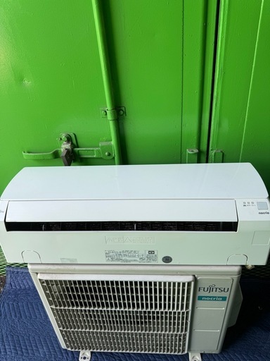 中古エアコン 8畳用  工事費込み　富士通  2021年製