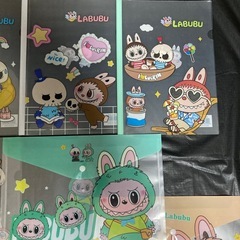 108🐰LABUBUラブブ。クリアファイル1つ¥150の画像