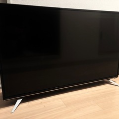 🔥募集中🔥 43インチ 4K液晶 テレビ ‼️外付けHDDで録画できます‼️の画像