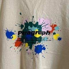 パラグラフ　Tシャツ　XLの画像