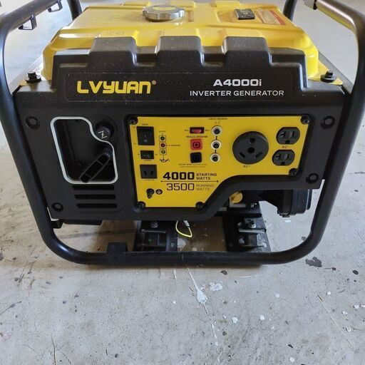 発電機譲ります　LVYUAN  A4000i