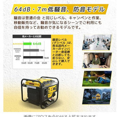 発電機譲ります　LVYUAN  A4000iの画像