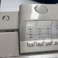 パナソニック 2018年 8kg 洗濯機の画像