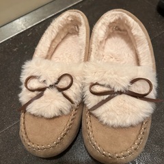 キッズ ファーモカシンの画像