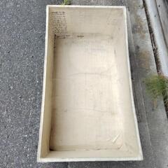 和紙製収納箱　昔の商店の製品入れ　サイズ約79cm×44cm 高さ約28.5cmの画像