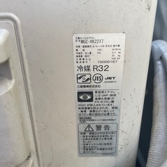 エアコンお譲りします神戸市西区5,000円要取外しの画像