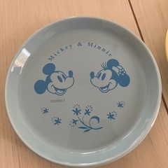 ミッキー　プレートの画像