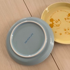 ミッキー　プレートの画像