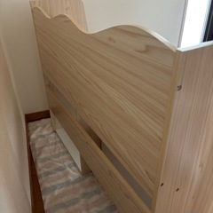 ニトリ　キッズ収納ラックの画像