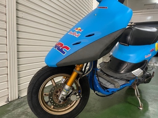 ホンダ ライブディオ AF35 71ccボアアップ 混合仕様 PWK21 チャンバー