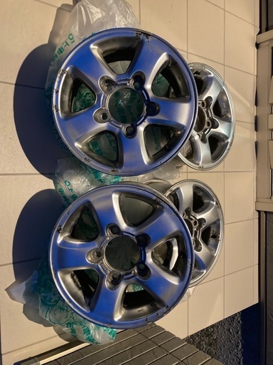 ランクル100純正16インチ　ハイグロス