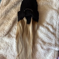 早い者勝ち新品帽子付きウィッグの画像