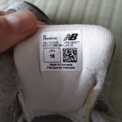 ニューバランス16cm☆usedの画像