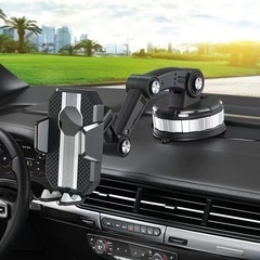 車載携帯電話スマホホルダー 車のダッシュボードフロントガラスマウント用の画像