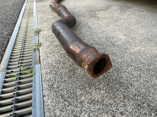 er34 スカイライン　マフラー　砲弾