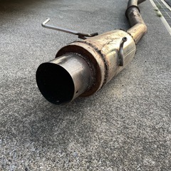 er34 スカイライン　マフラー　砲弾の画像
