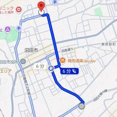 貸家から６分で病院！沼田脳神経外科循環器化病院があります。