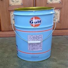 オイル交換で使用した Gulf 20Lペール空き缶になります！の画像