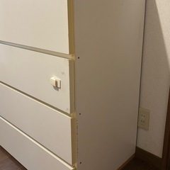 IKEA チェスト　タンス　衣類収納　※難ありの画像
