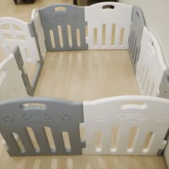 ベビーサークル（ドア付き）【小金井市民限定】（小金井市再生家具）品番：08-04-23 ※新規優先の画像